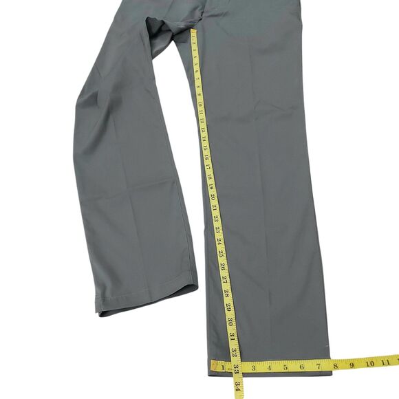 Nike Golf Pants Mens 34x33 Gray Straight Leg Comfort Lightweight Performance - Picture 12 of 12